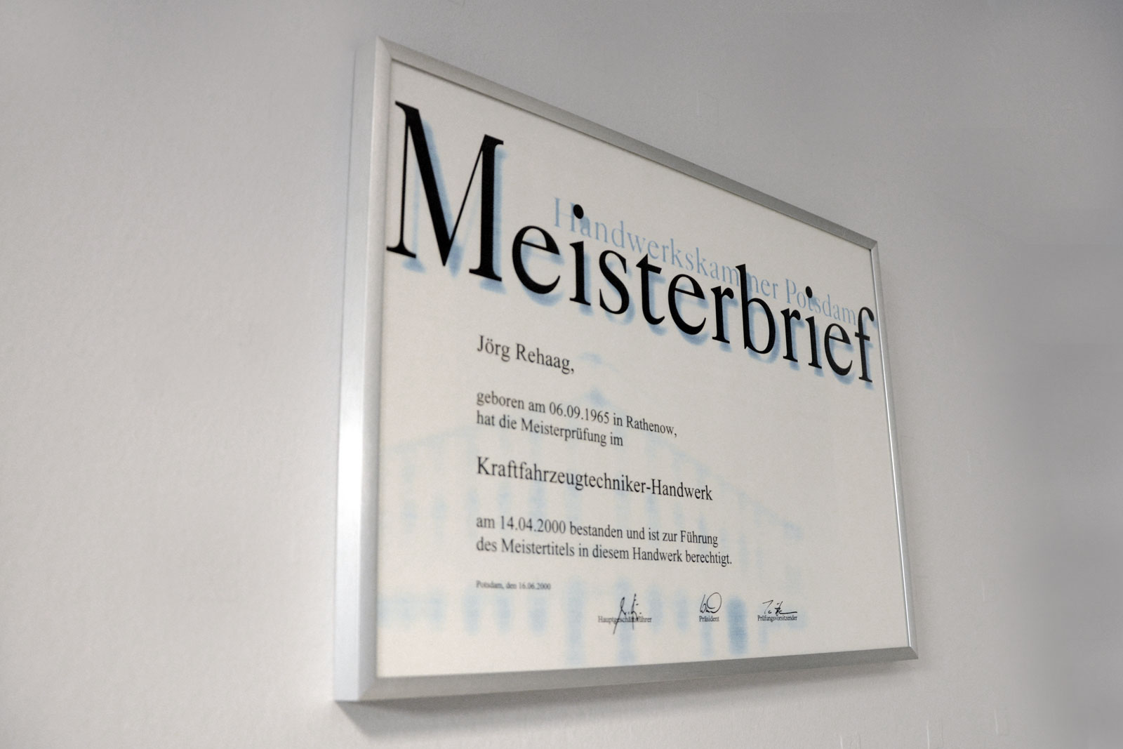 KFZ Meister Rathenow